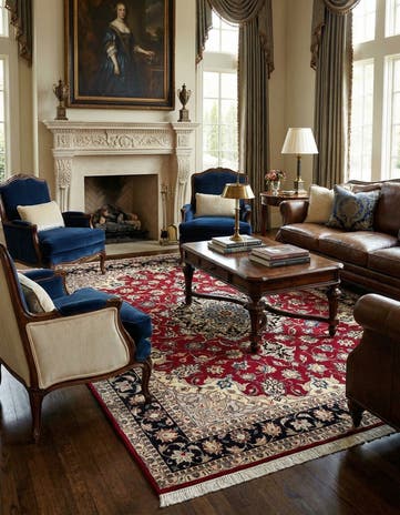 5' x 6' 8 Tabriz Rug