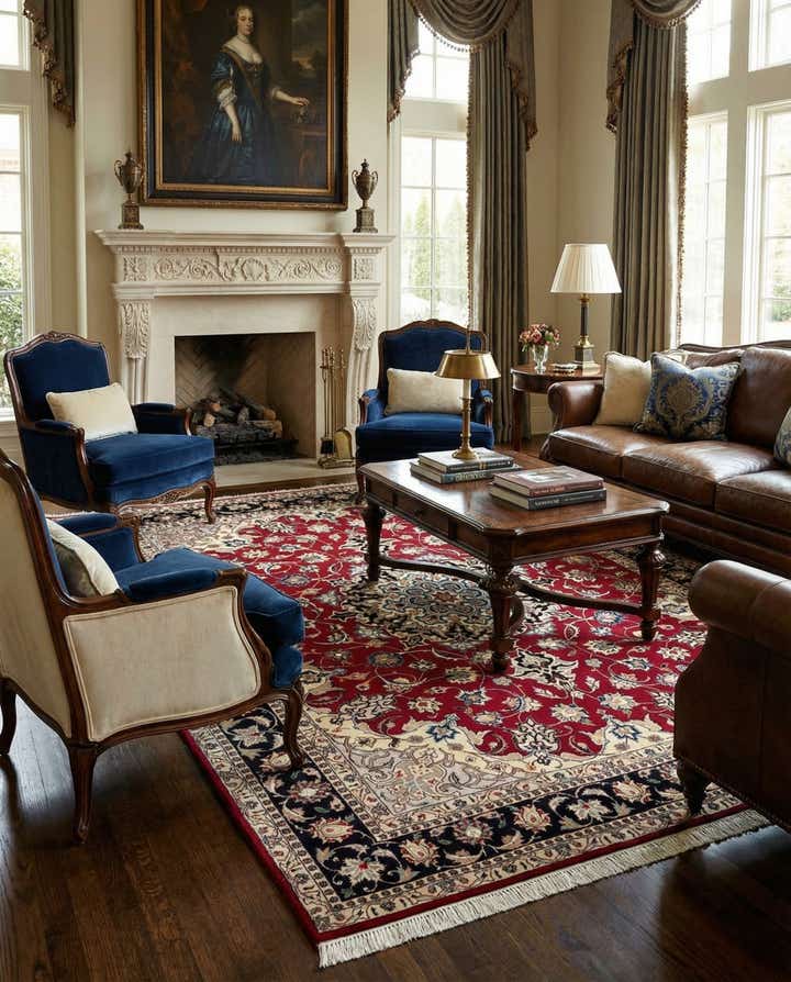 5' x 6' 8 Tabriz Rug