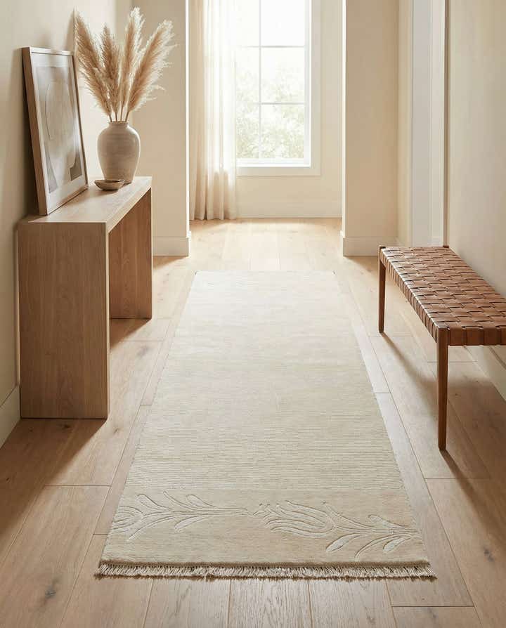 2' 11 x 9' 4 Hand Knotted Darya Wool Runner Rug