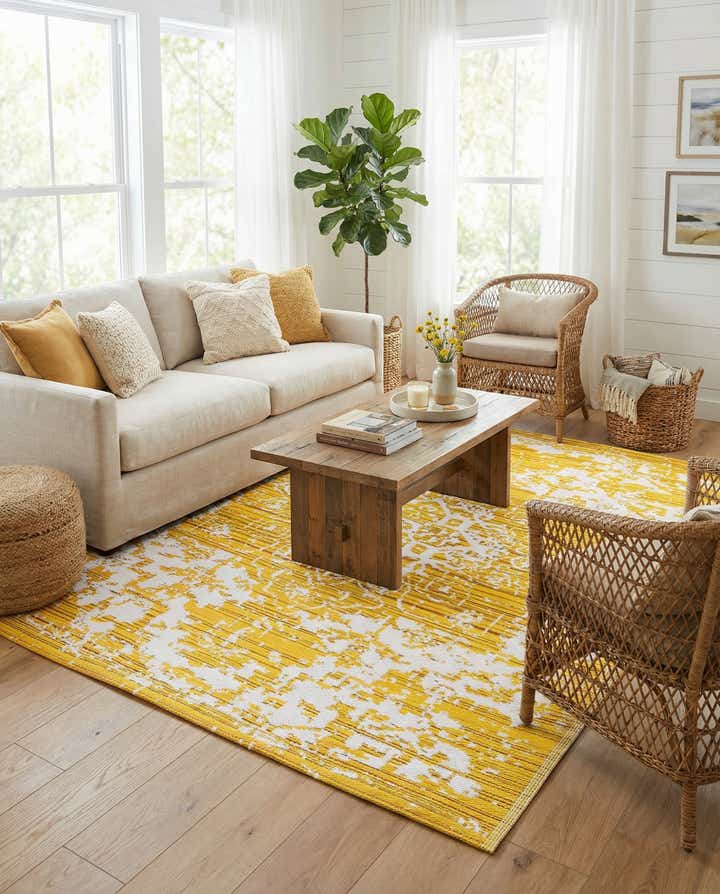 7' 10 x 10' Easy-Clean Vista Breeze Indoor / Outdoor Rug