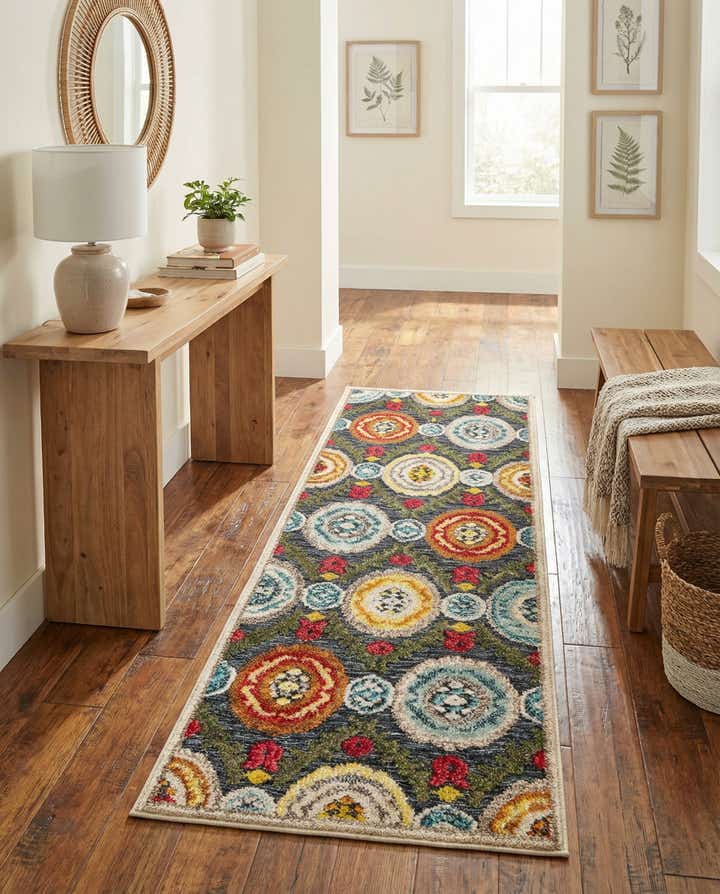 2' x 5' Easy-Clean Casablanca Indoor / Outdoor Runner Rug