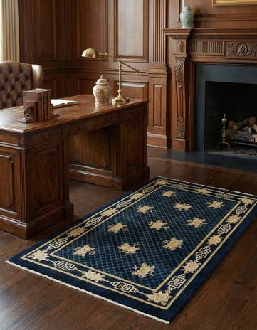 3' 4 x 5' 7 Pao Tou Wool Rug