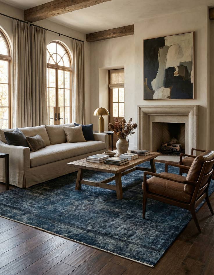 Detail image of 7' 7 x 11' 4  Hand Knotted Ultra Vintage Persian Wool Rug