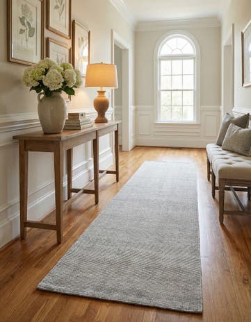 3' 3 x 16' 5 Hand Woven Jill Zarin English Manor Wool Runner Rug