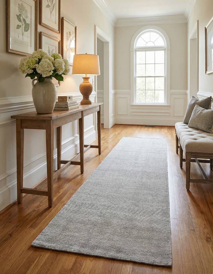 Detail image of 3' 3 x 16' 5  Hand Woven Jill Zarin English Manor Wool Runner Rug