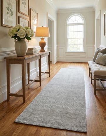 3' 3 x 16' 5 Hand Woven Jill Zarin English Manor Wool Runner Rug