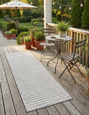 2' x 6' Easy-Clean Sabrina Soto Indoor / Outdoor Runner Rug