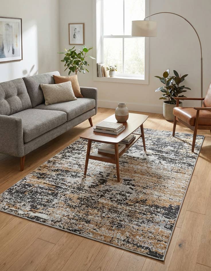 Detail image of 4' x 6' Leipzig Rug