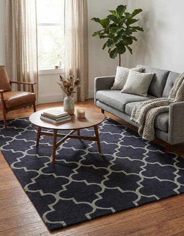 5' x 8' Luna Wool Rug