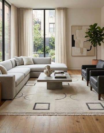 5' 7 x 8' 3 Darya Rug