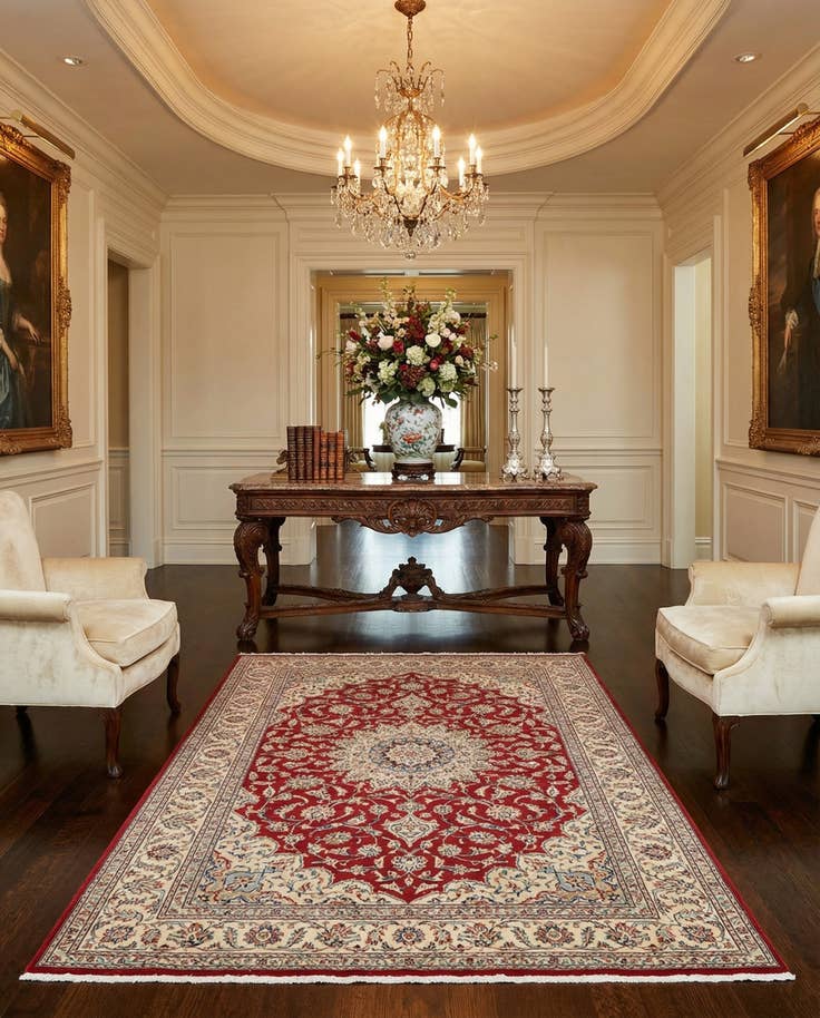 Detail image of 4' 4 x 6' 2 Nain Rug