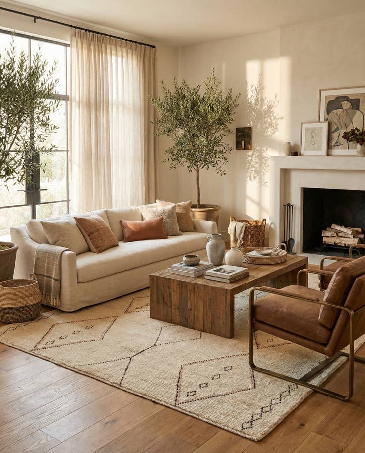 Detail image of 7' 10 x 10' 5 Hand Knotted Moroccan Wool Rug