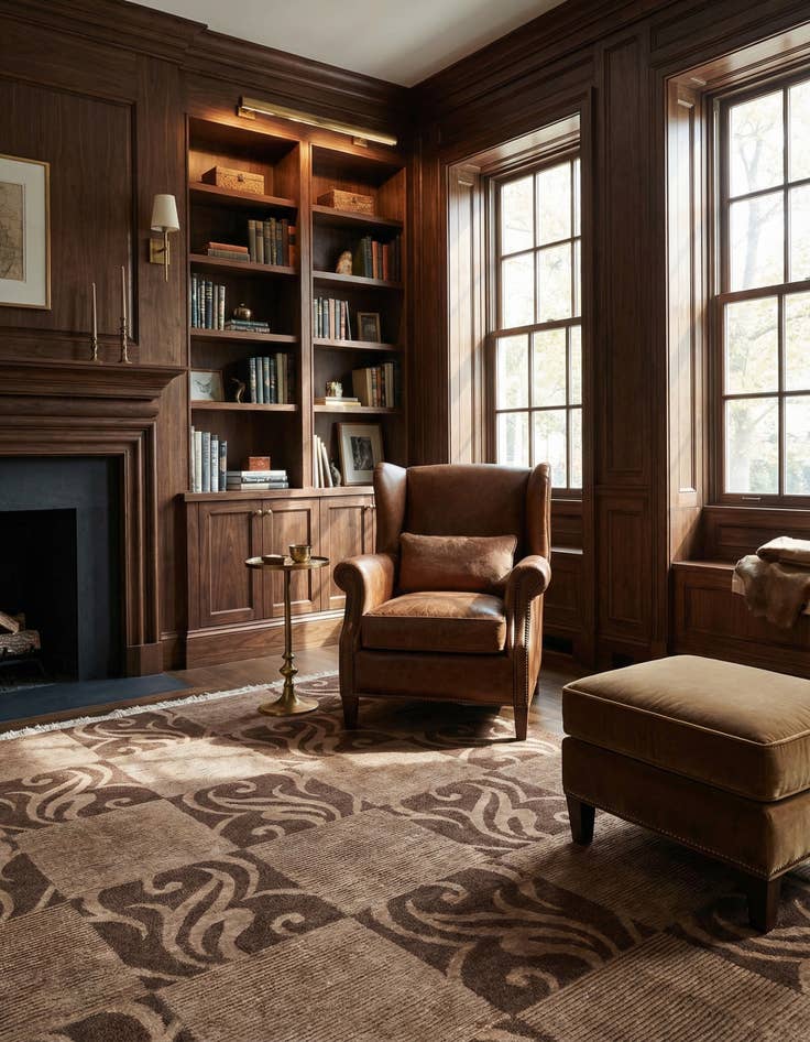 Detail image of  5' 8 x 8' Darya Rug