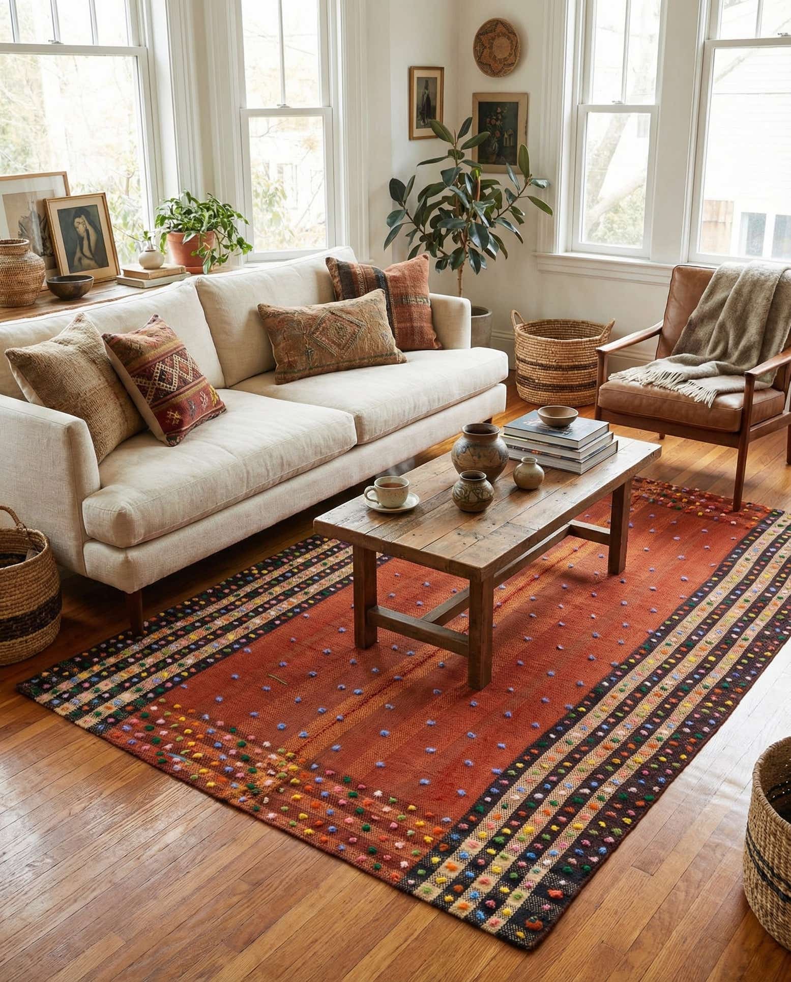 5' 4 x 8' Jajim Rug