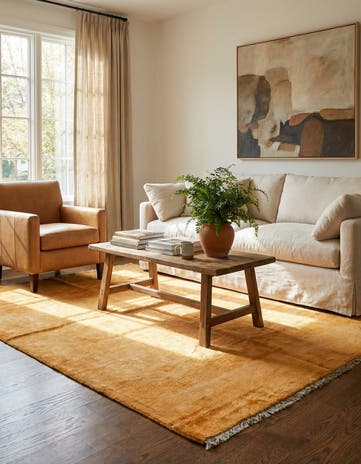 4' 6 x 6' 3 Hand Knotted Kashkuli Gabbeh Oriental Wool Rug