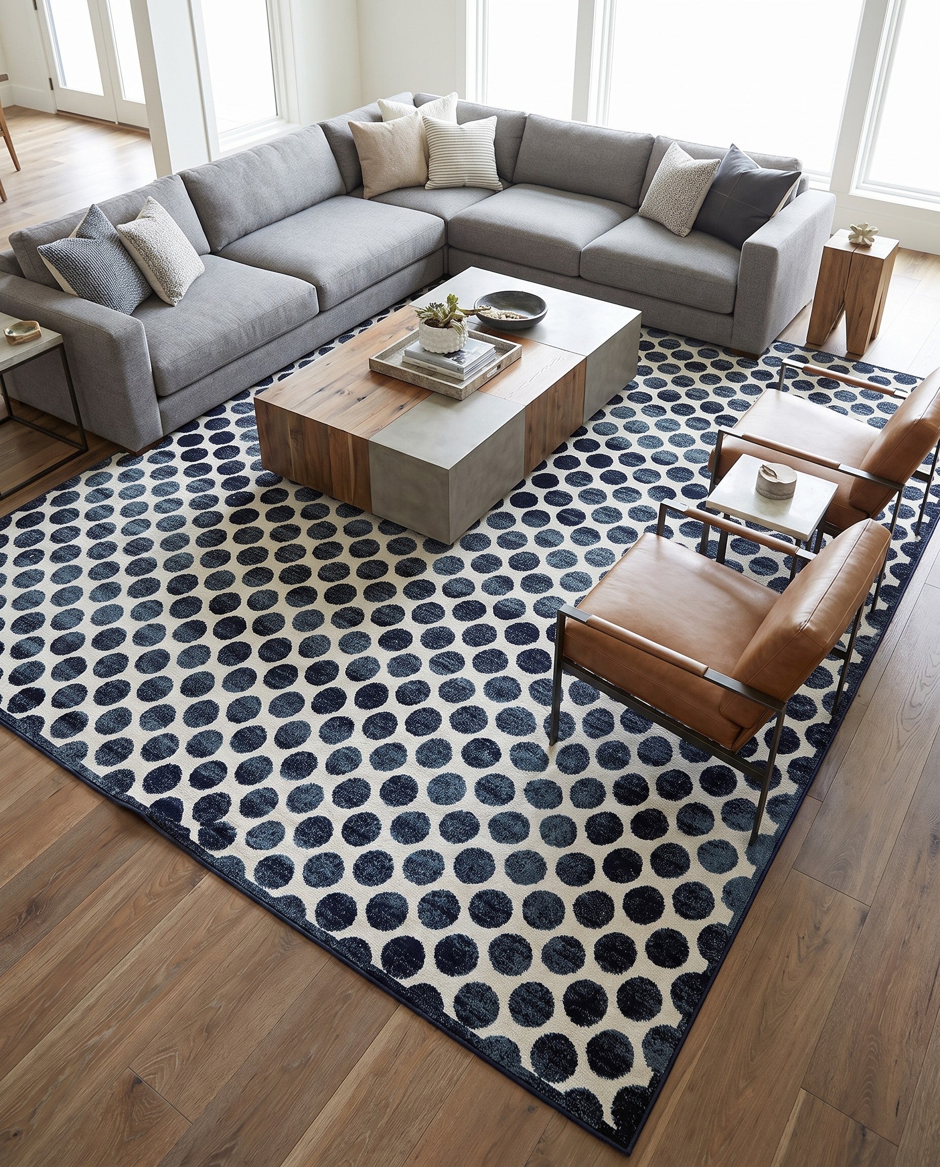 10' x 14' Easy-Clean Sabrina Soto Indoor / Outdoor Rug