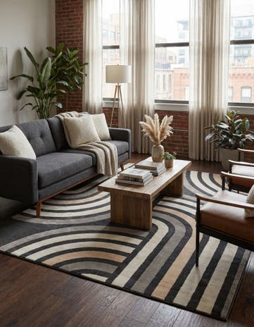 Charcoal Charlotte Rug