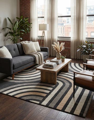 Charcoal Charlotte Rug