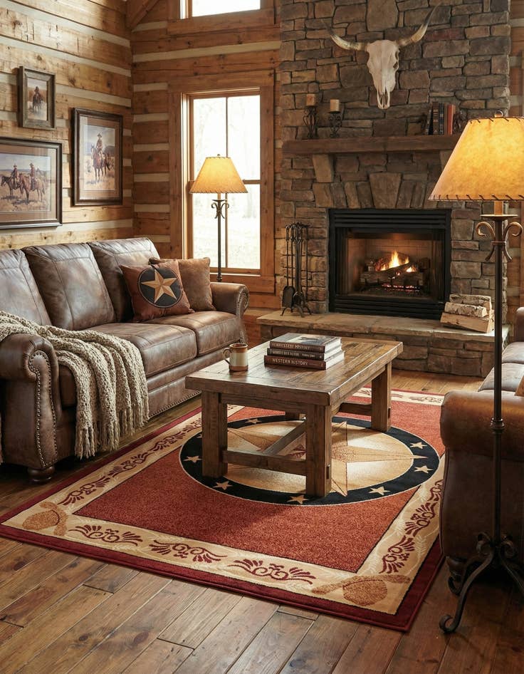 Detail image of 6' x 9' Pioneer Rug