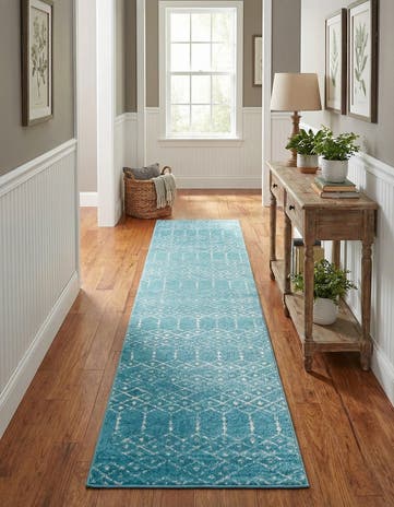 3' x 13' Paxon Trellis Runner Rug