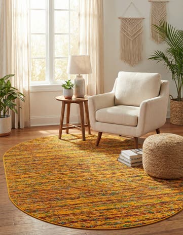 5' 3 x 8' Calypso Oval Rug