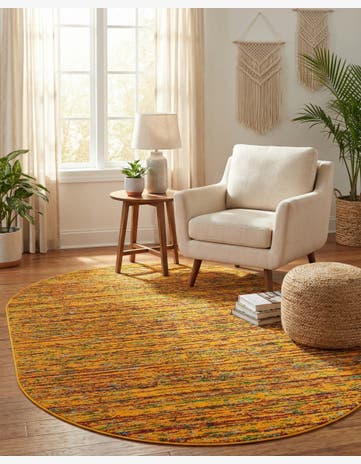 5' 3 x 8' Calypso Oval Rug