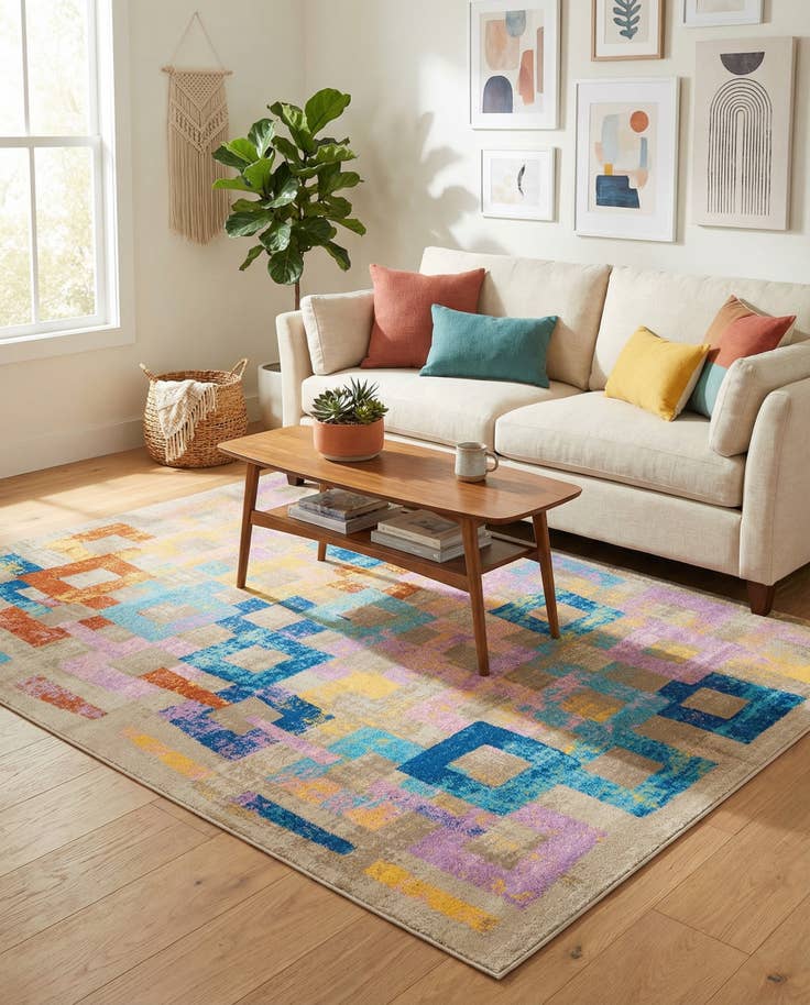 Detail image of 5' 3 x 7' 7 Mesa Rug