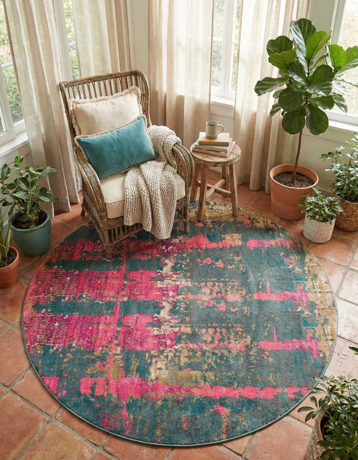 Detail image of  8' x 8' Delilah Round Rug