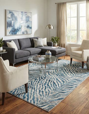 Blue Finsbury Rug