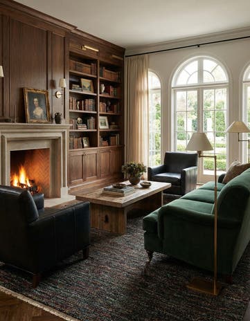 6' 7 x 10' Agra Wool Rug