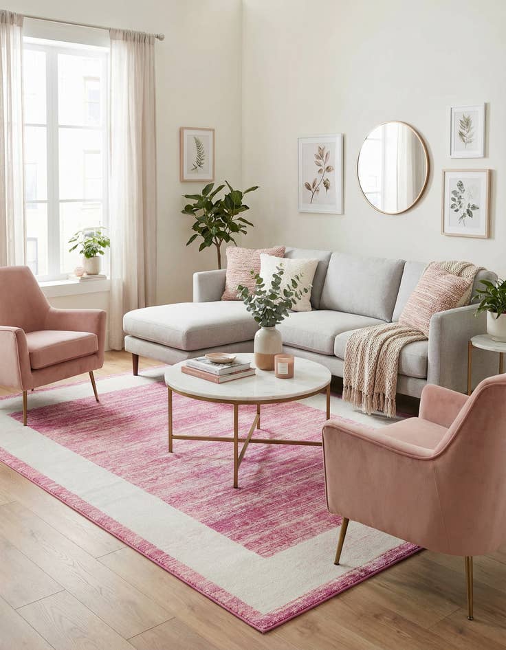 Detail image of Jill Zarin 7' 10 x 10' Uptown Yorkville Rug