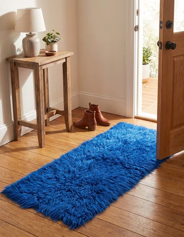 2' x 4' 5 Hand Knotted Moroccan Wool Runner Rug