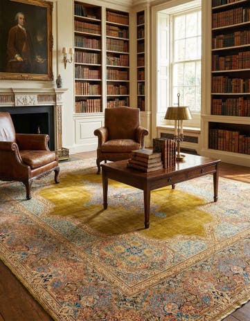 9' 2 x 12' 6 Vintage Royal Rug