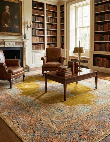 9' 2 x 12' 6 Vintage Royal Rug