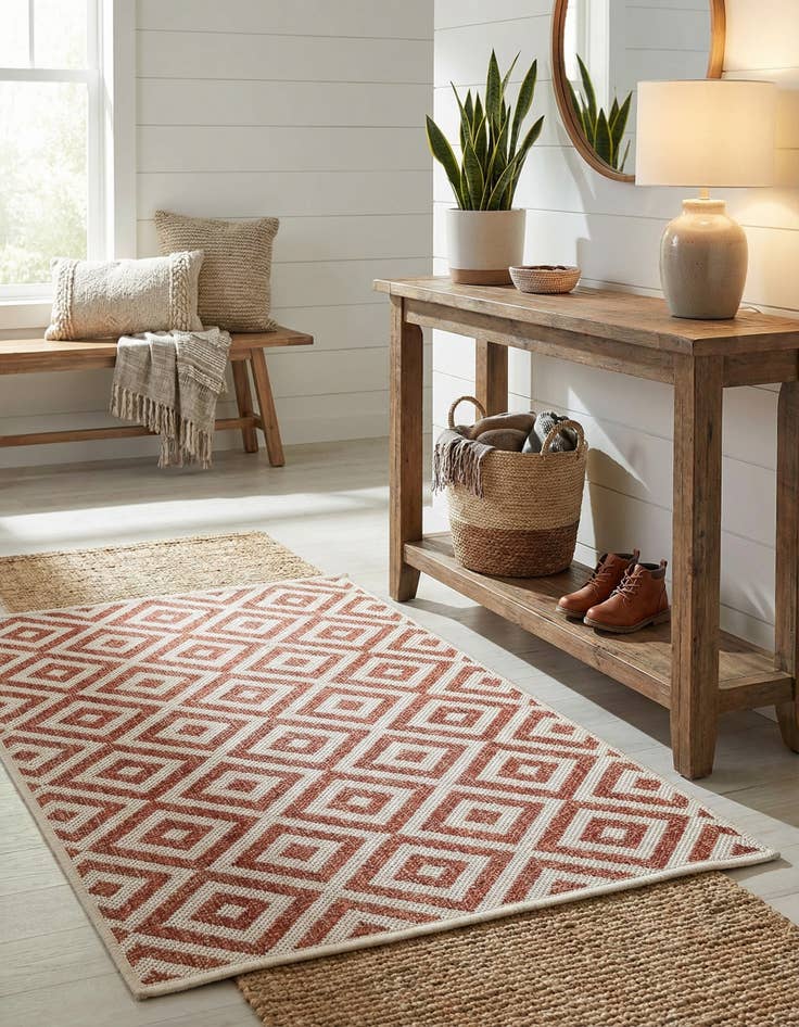 Detail image of 2' x 3'  Washable Jill Zarin Costa Rica Indoor / Outdoor Rug