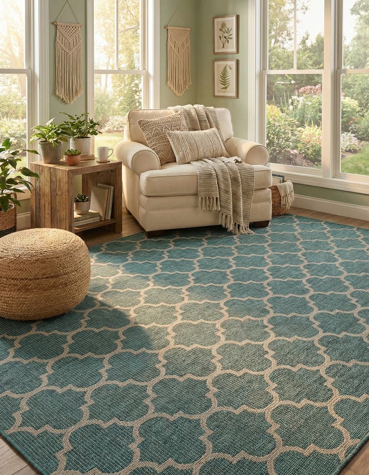13' x 13' Easy-Clean Lattice Indoor / Outdoo...