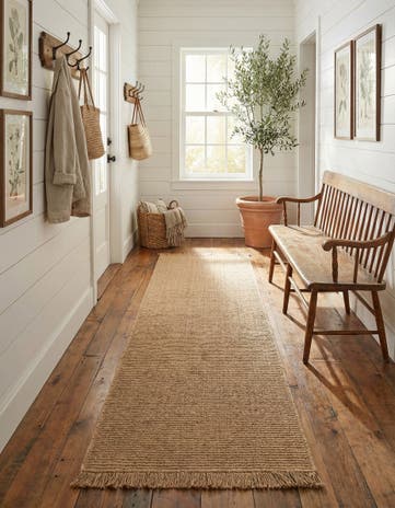 2' 7 x 10' Cottage Farm Runner Rug