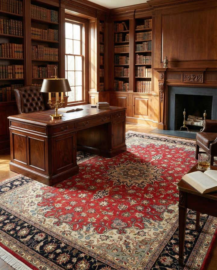 6' 7 x 10' Tabriz Rug