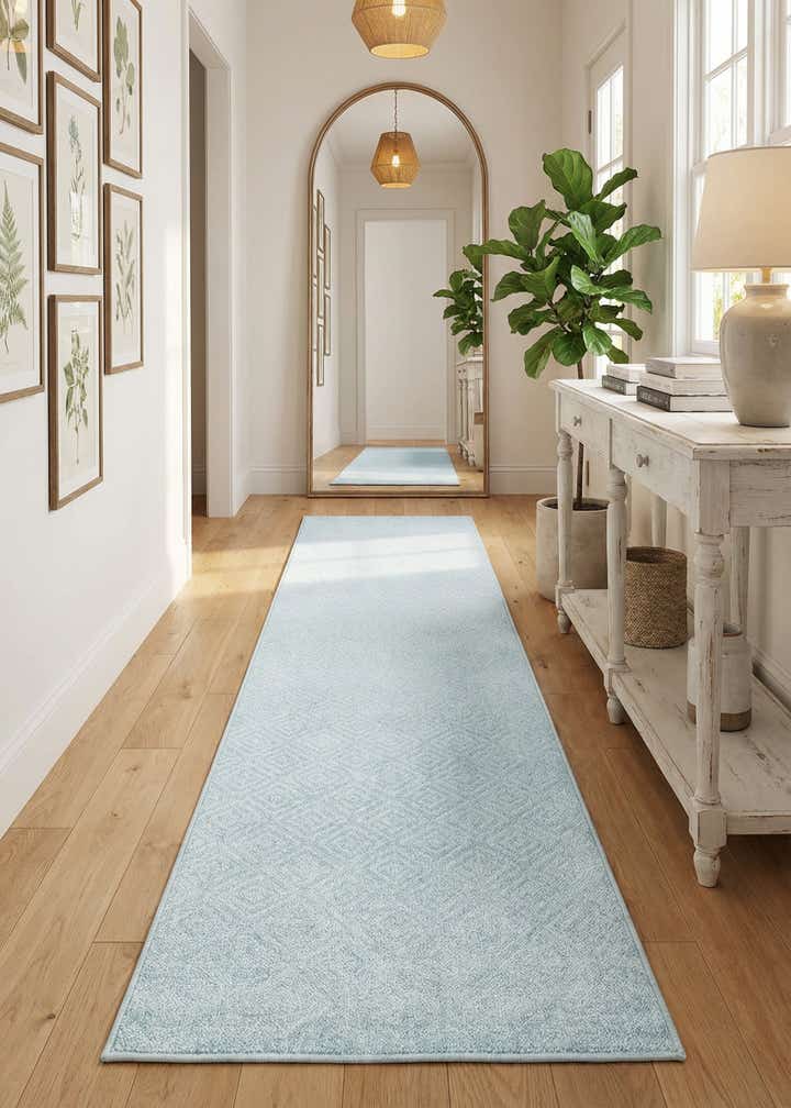 2' 7 x 12' Easy-Clean Sabrina Soto Indoor / Outdoor Runner Rug