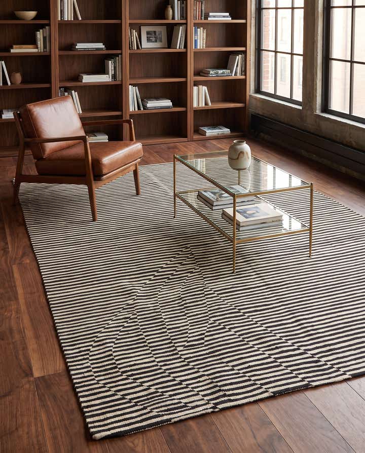 5' 8 x 7' 10 Hand Woven Kilim Modern Wool Rug