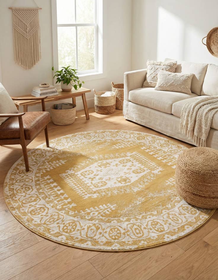 Detail image of  8' x 8' Eden Round Rug
