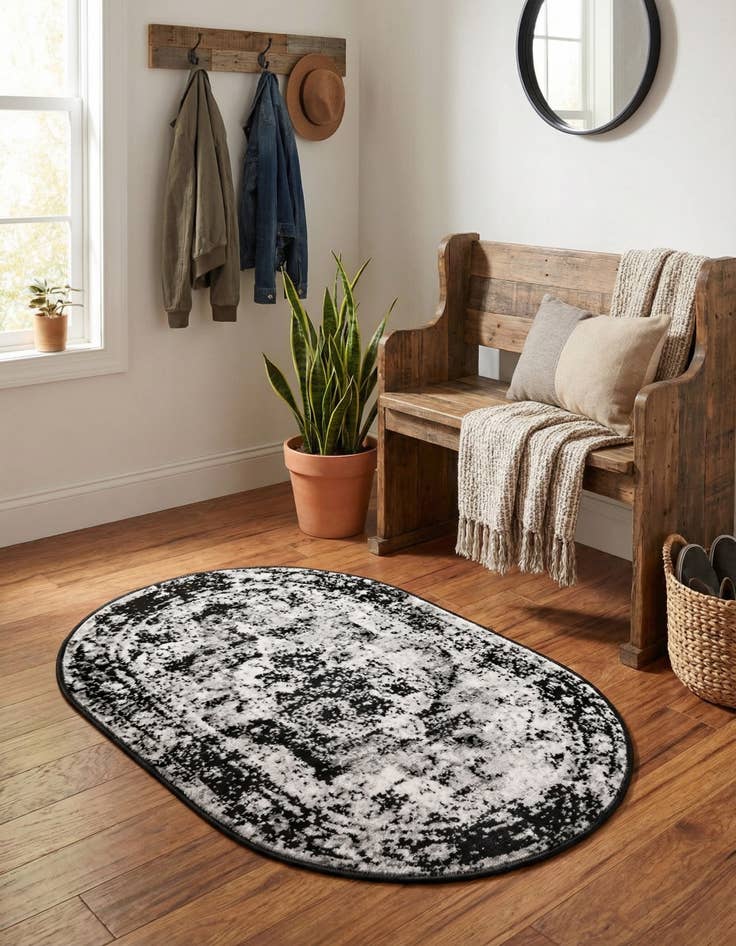 Detail image of 2' x 3' 1 Monaco Oval Rug