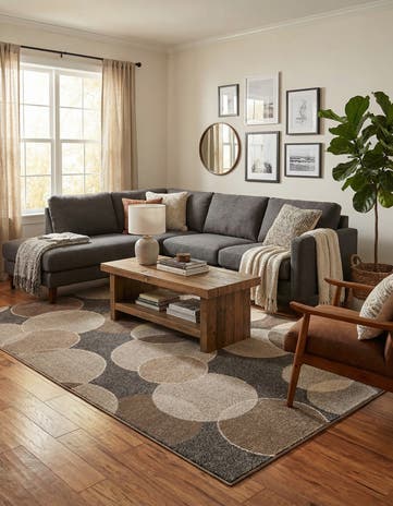 5' x 8' Washable Theia Rug