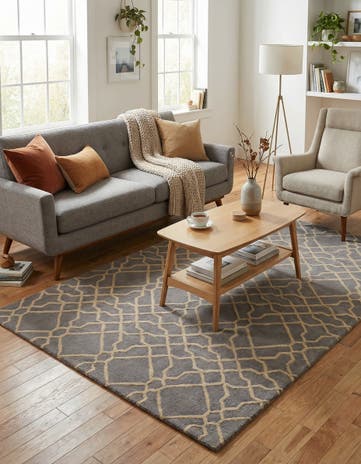 5' x 8' Luna Wool Rug