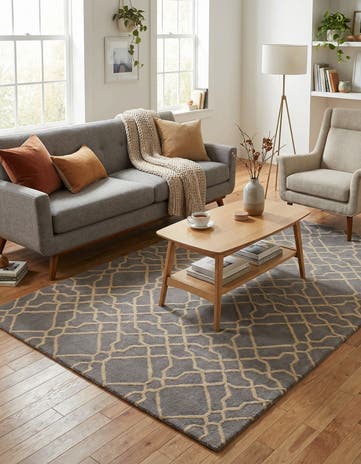 5' x 8' Luna Wool Rug