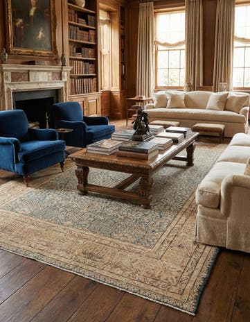 8' 11 x 11' 8 Vintage Royal Rug