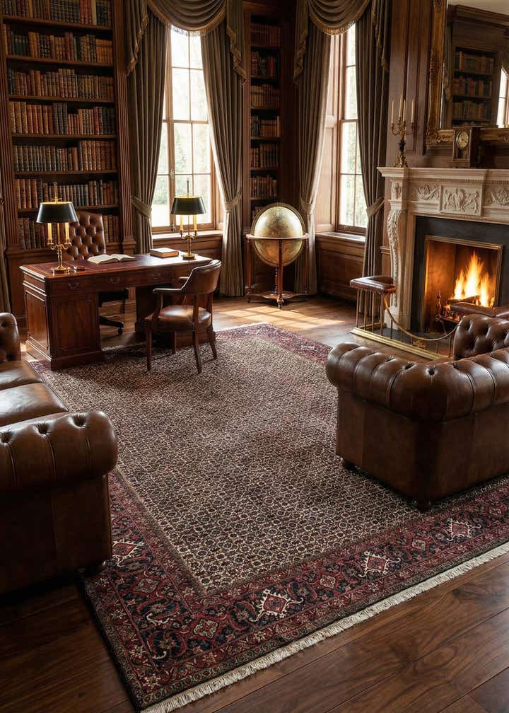 8' 6 x 11' 3 Bidjar Wool Rug