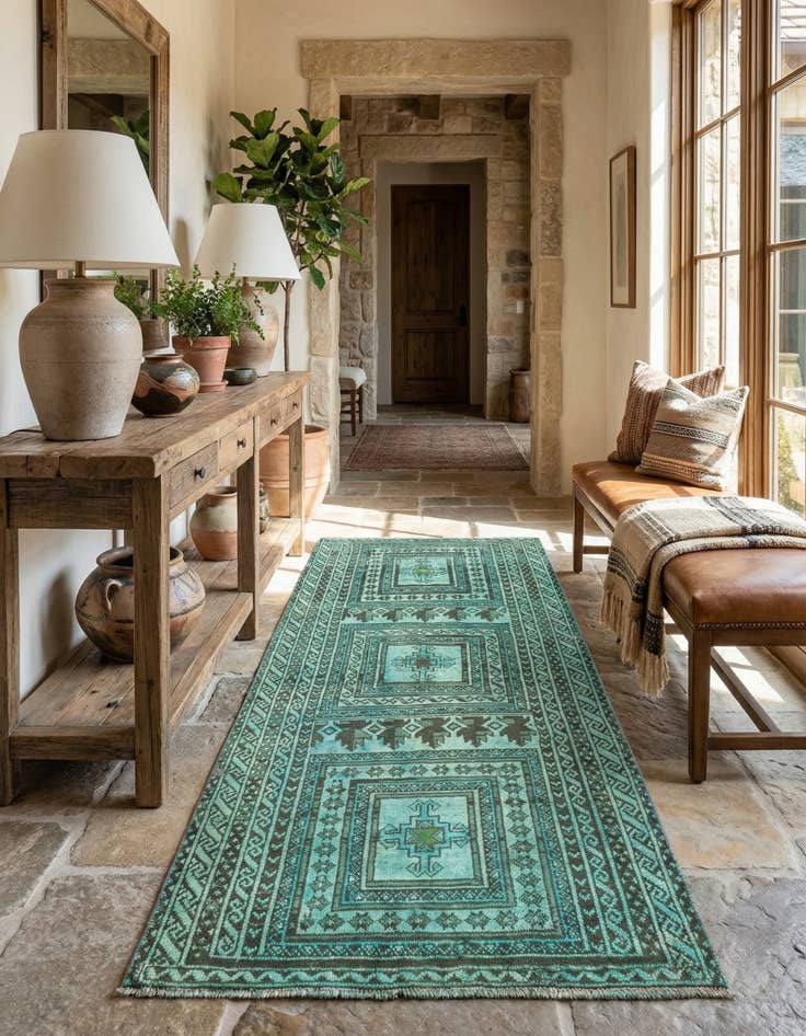 Detail image of 3' 1 x 7' 2 Vintage Royal Runner Rug