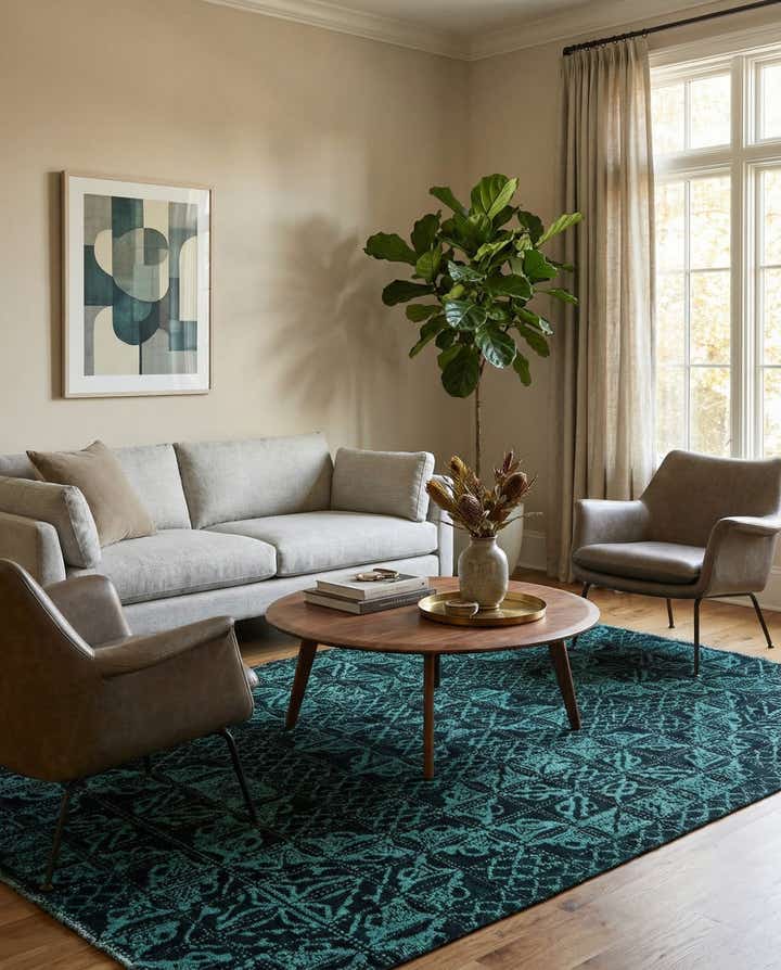 5' x 8' Hand Knotted Darya Rug