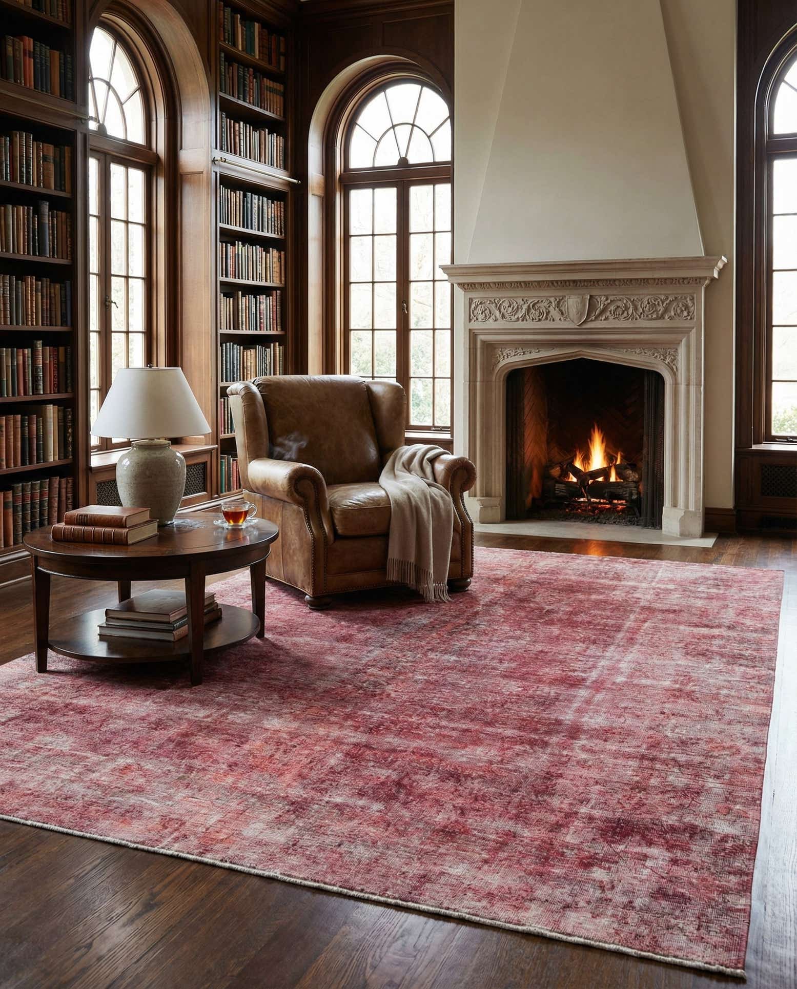 8' 8 x 12' 10 Hand Knotted Ultra Vintage Persian Wool Rug